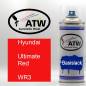 Preview: Hyundai, Ultimate Red, WR3: 400ml Sprühdose, von ATW Autoteile West.
